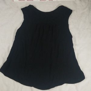 True Craft Black sleeveless summer top (large)